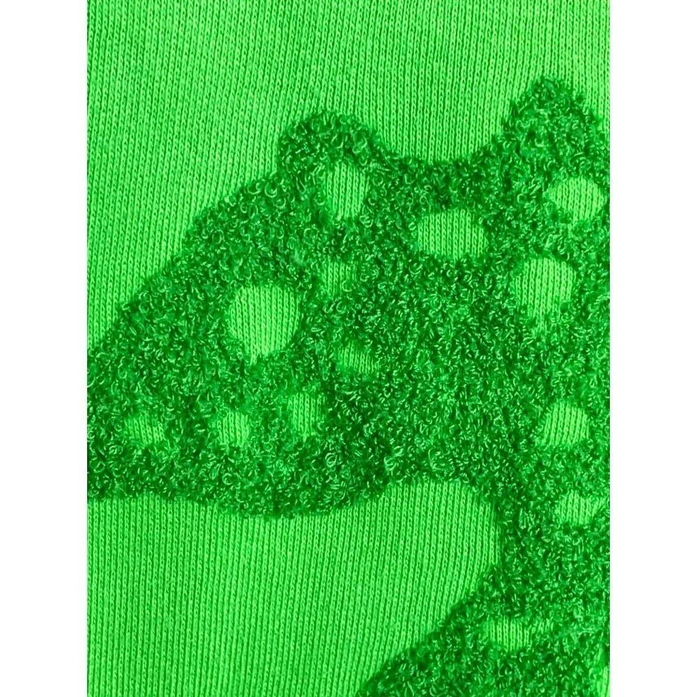 Anthropologie Maeve Seahorse Sweater Tufted Green Pullover Sweatshirt Sz XL New - Picture 6 of 8